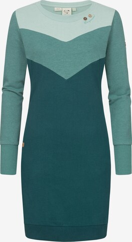 Ragwear Jurk 'Trega' in Groen: voorkant