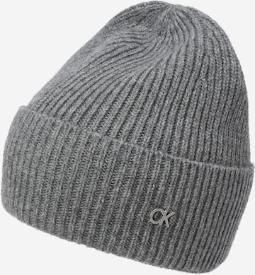 Bonnet Calvin Klein en gris : devant