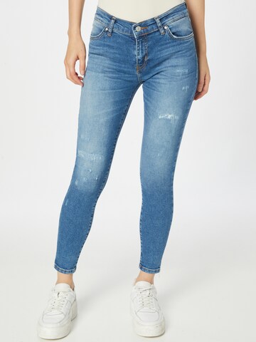 Slimfit Jeans 'Lonia' de la LTB pe albastru: față
