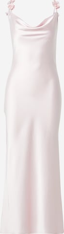 Gina Tricot Βραδινό φόρεμα σε ροζ: μπροστά