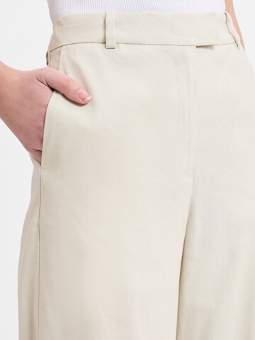 Marc O'Polo Wide leg Broek in Beige