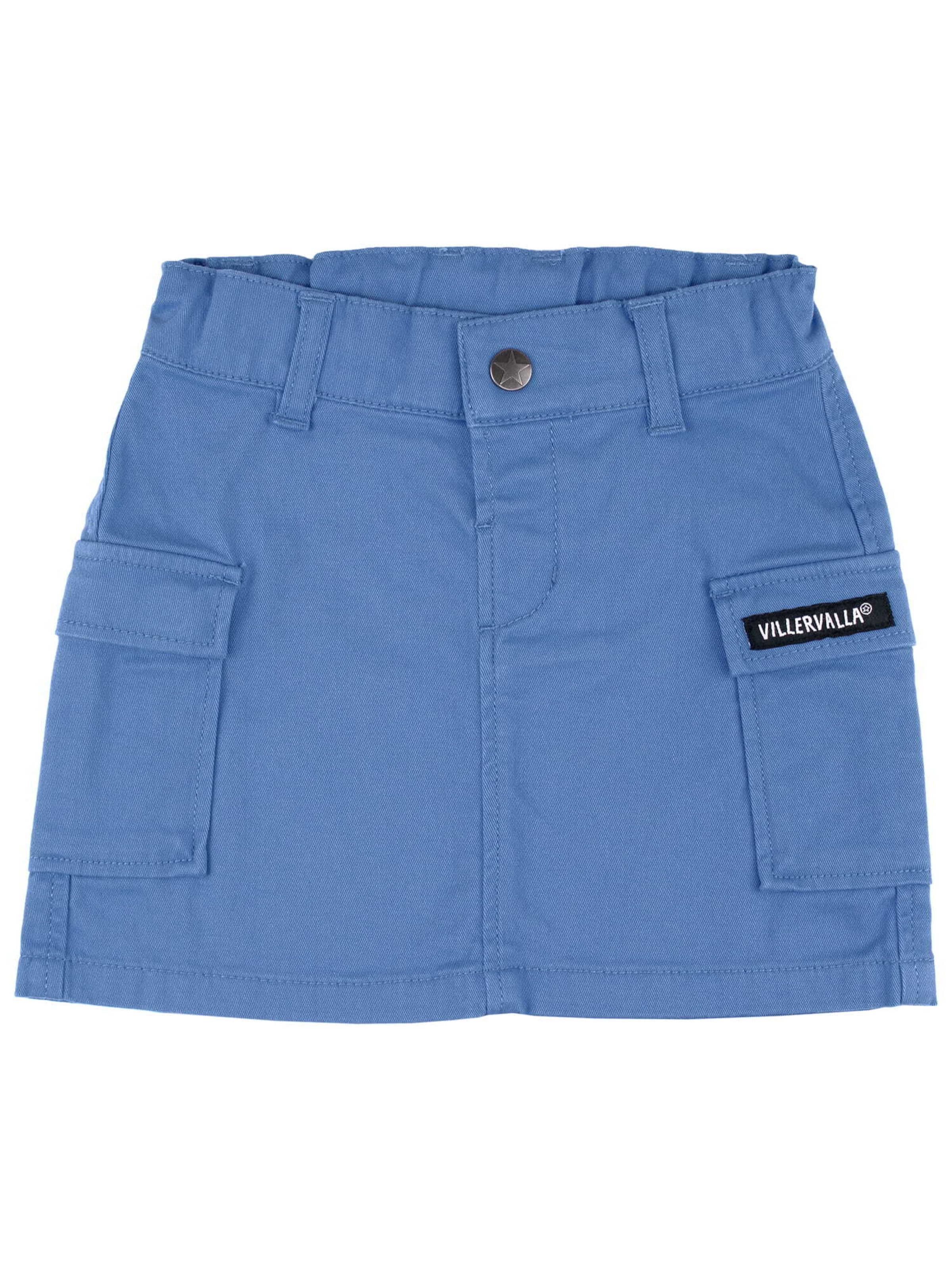 Villervalla Skirt in Blue: front