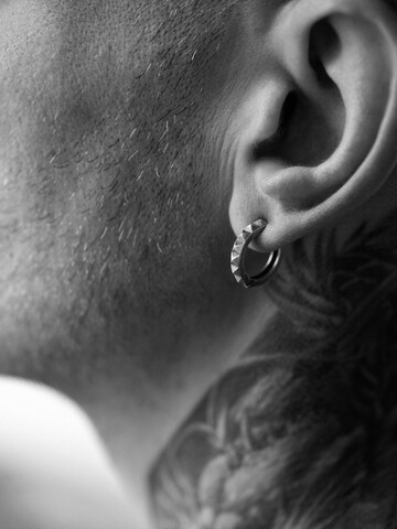 REYTEL Earring 'HARD' in Silver