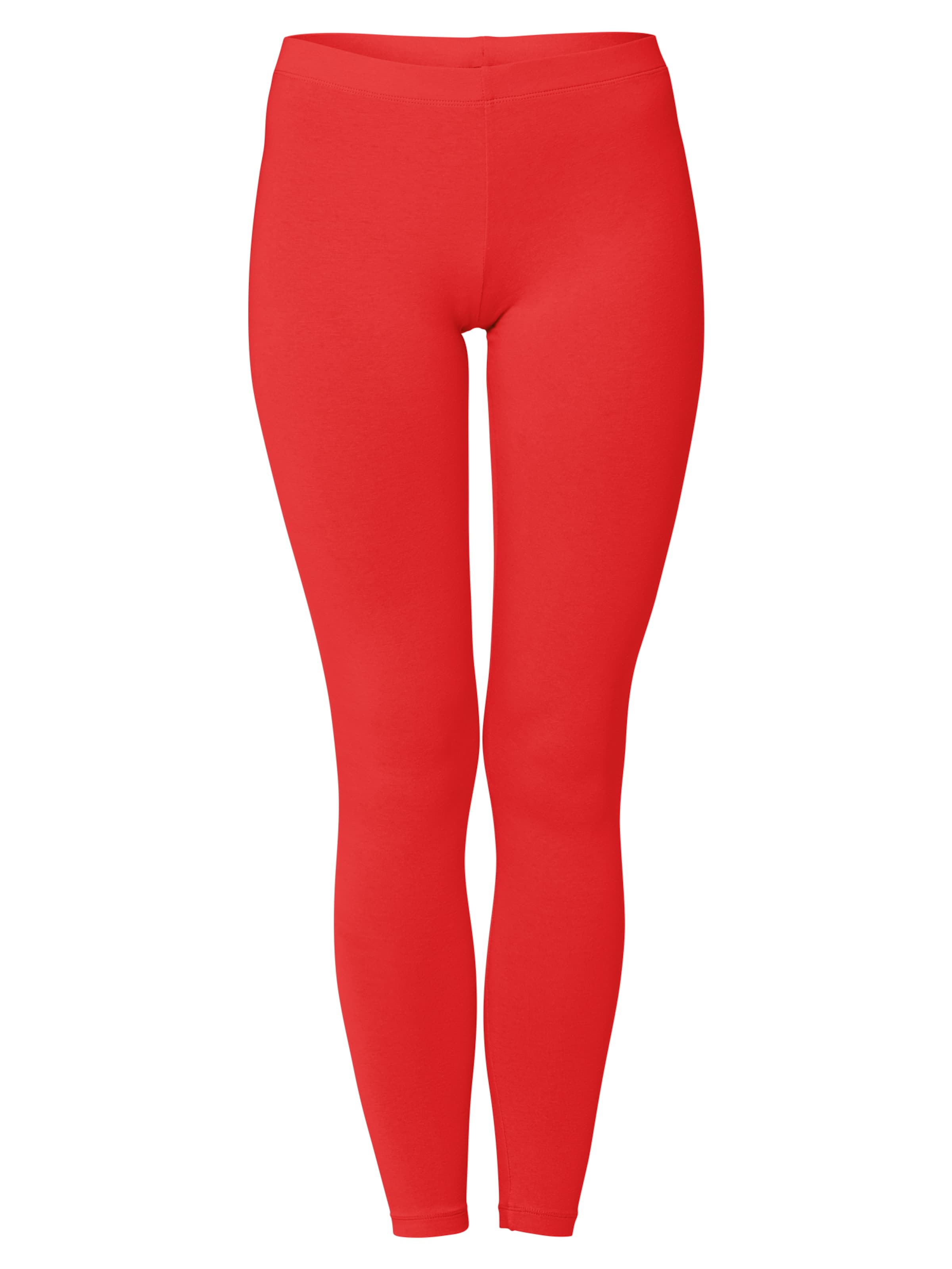 celodoro Slim fit Leggings 'Stretchy' in Red: front