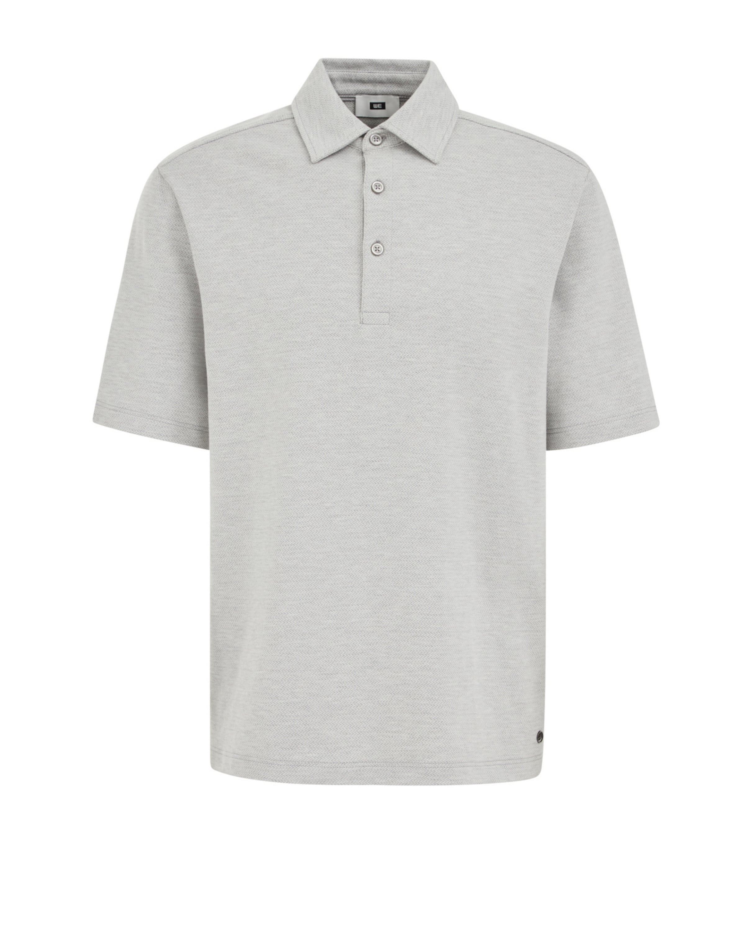 WE Fashion Poloshirt in Grau: Vorderseite