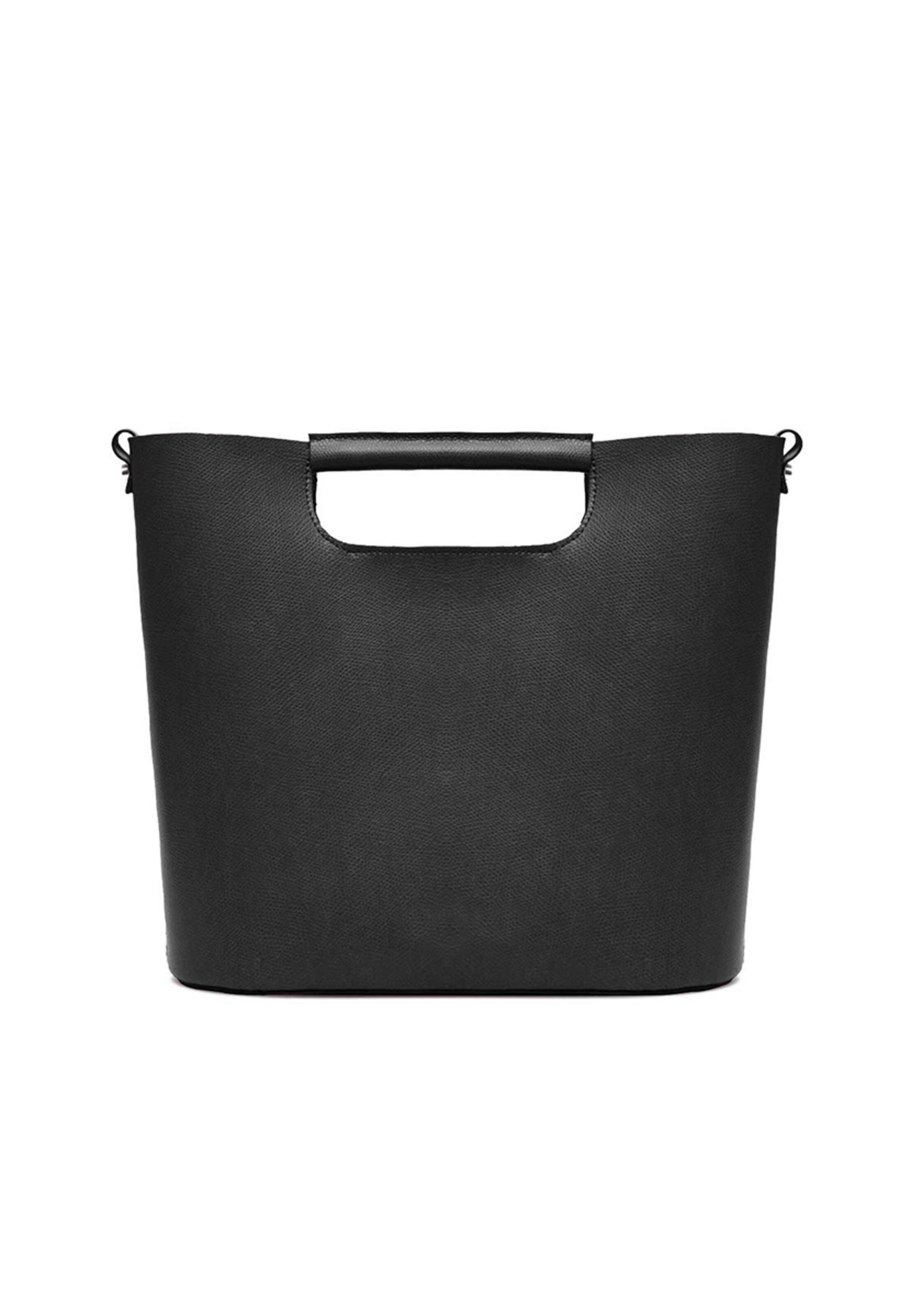 Gretchen Schultertasche 'Crocus' in Schwarz