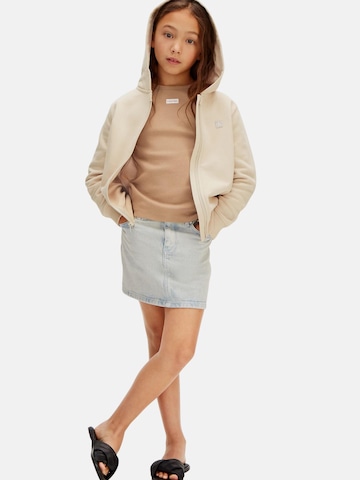 Sweat Calvin Klein Kids en beige