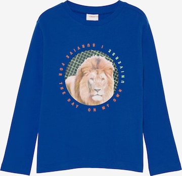 s.Oliver Shirt in Blau: Vorderseite