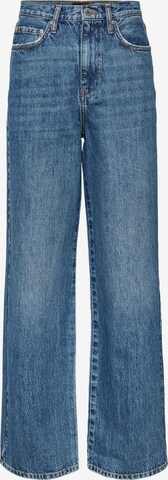 VERO MODA Wide leg Jeans 'Rebecca' i blå: framsida