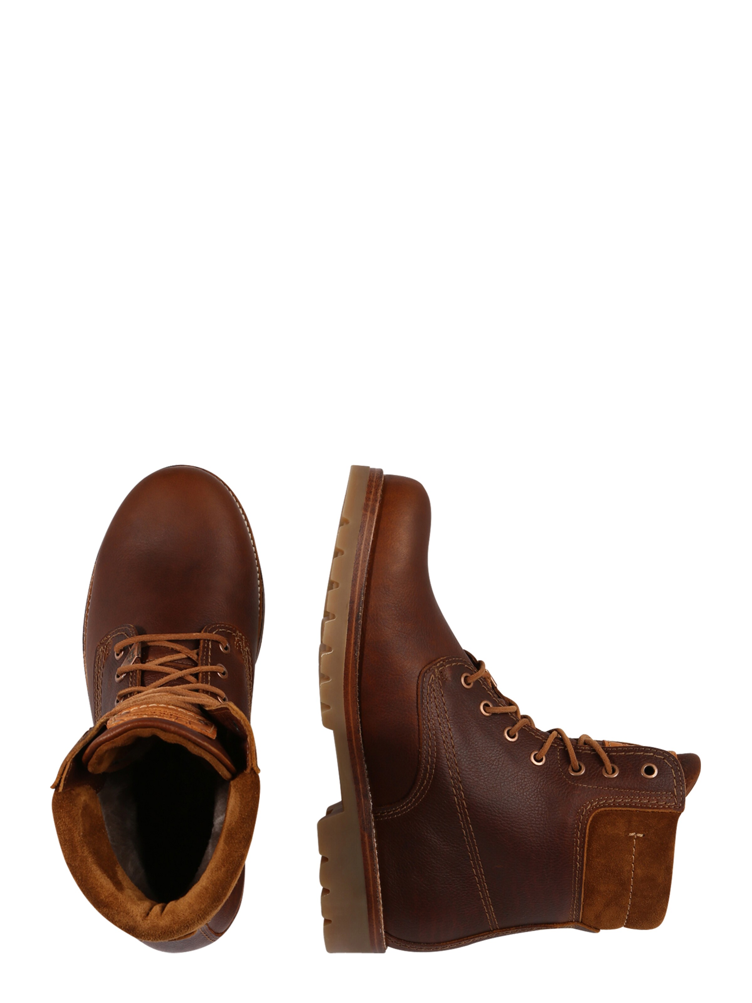 PANAMA JACK Μπότες με κορδόνια 'Panama' σε καφέ