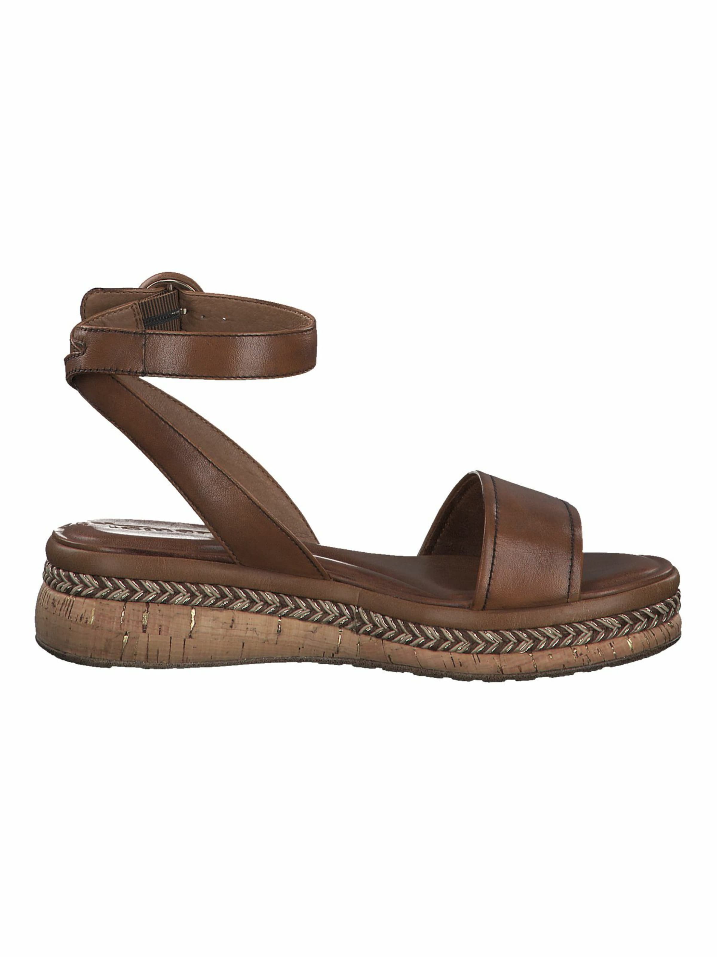Sandales Tamaris en marron