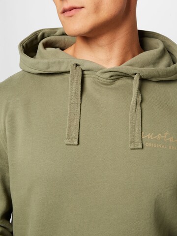 MUSTANG Sweatshirt 'Bennet' in Groen