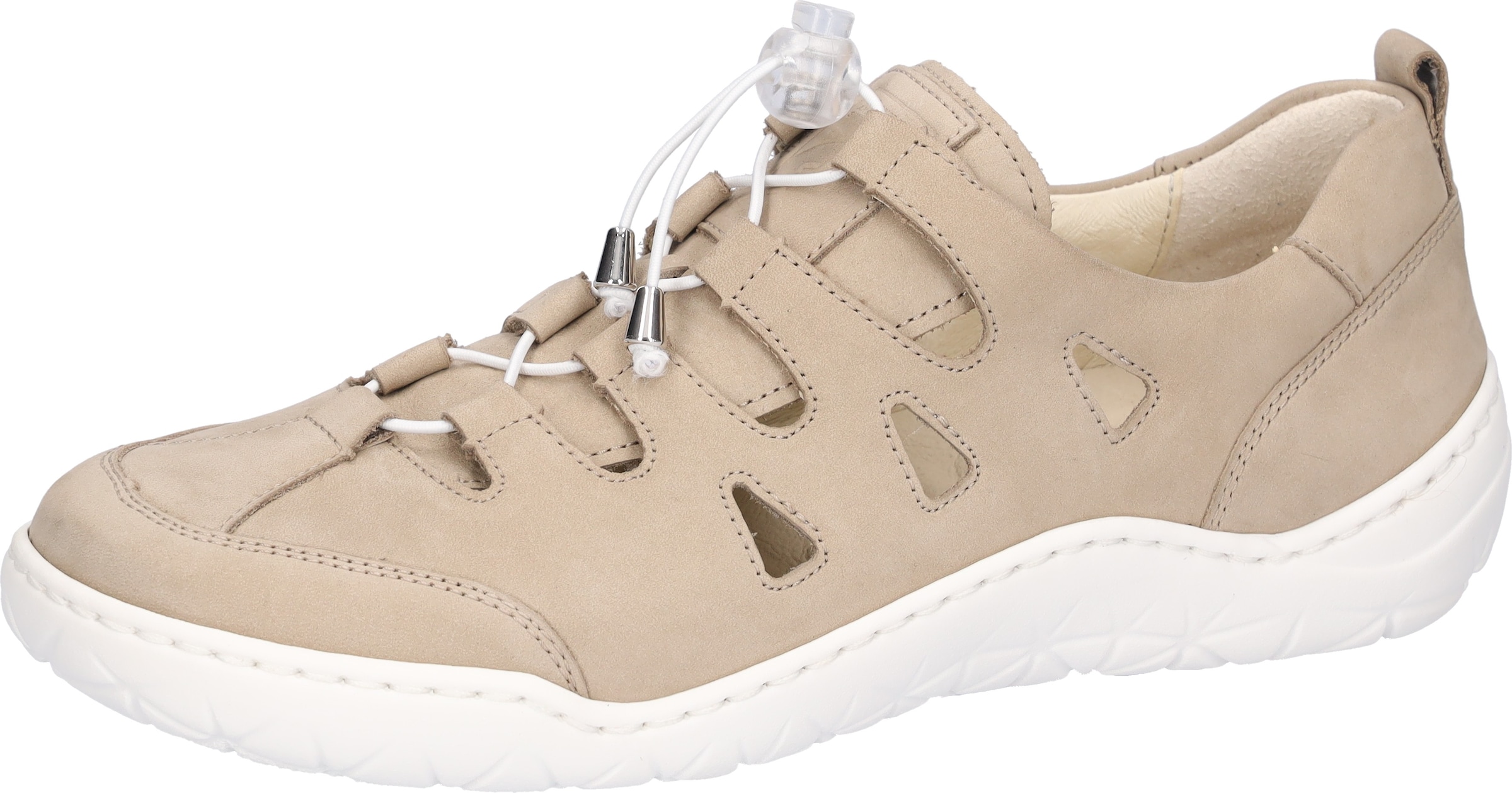 WALDLÄUFER Slipper in Beige: Vorderseite