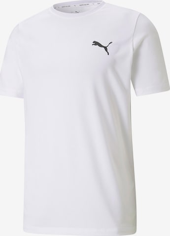 T-Shirt fonctionnel PUMA en blanc : devant