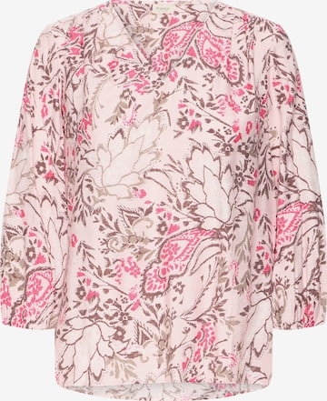 Fransa Blouse 'ARIANA' in Roze: voorkant