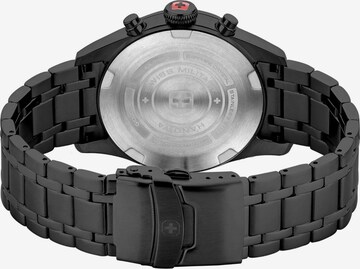 SWISS MILITARY HANOWA Analog Watch 'THUNDERBOLT CHRONO' in Black