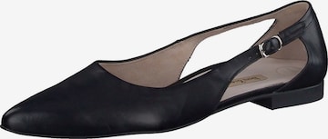 Paul Green Ballet Flats in Black: front