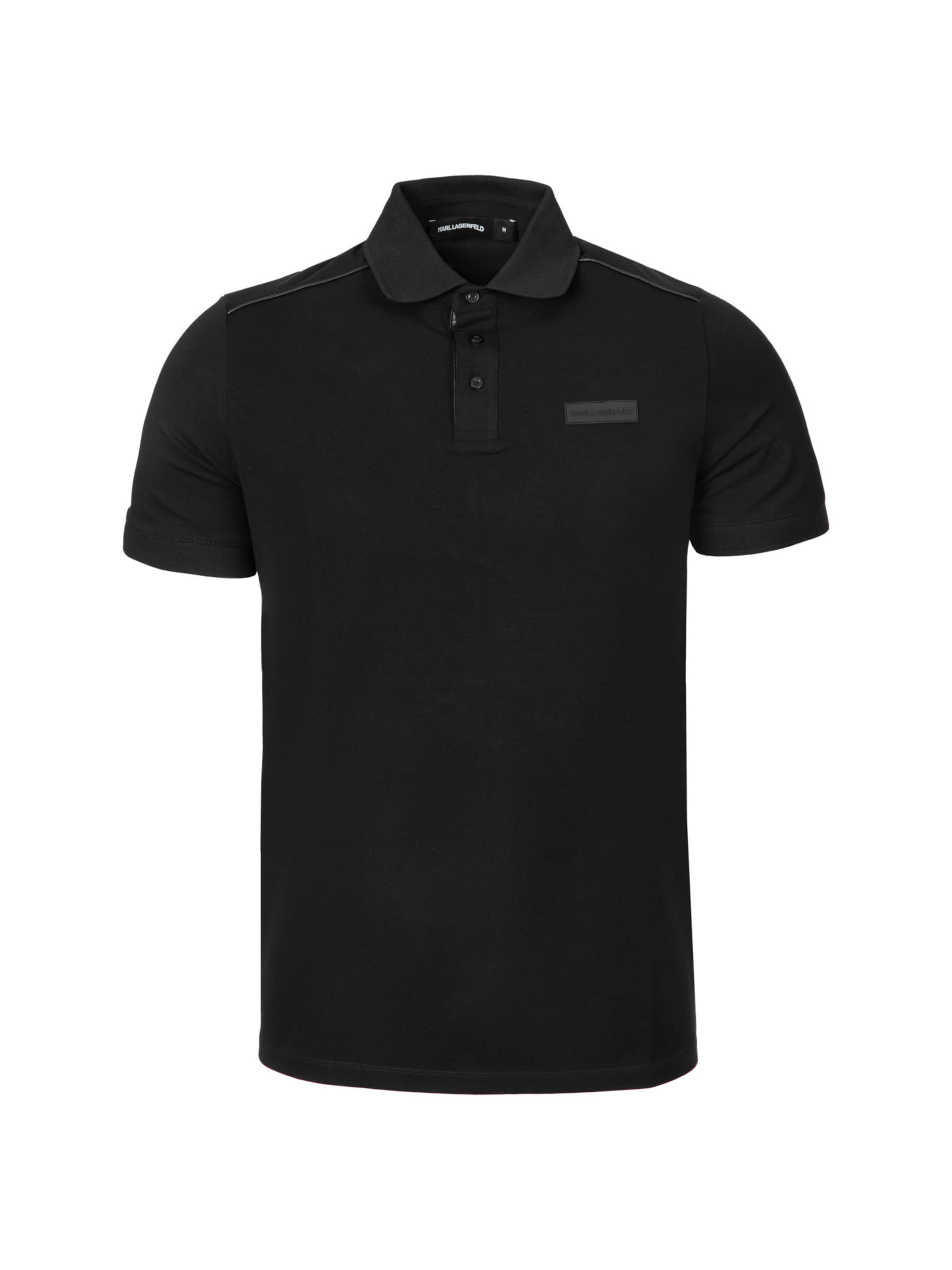 Karl Lagerfeld - Camiseta en negro: frente