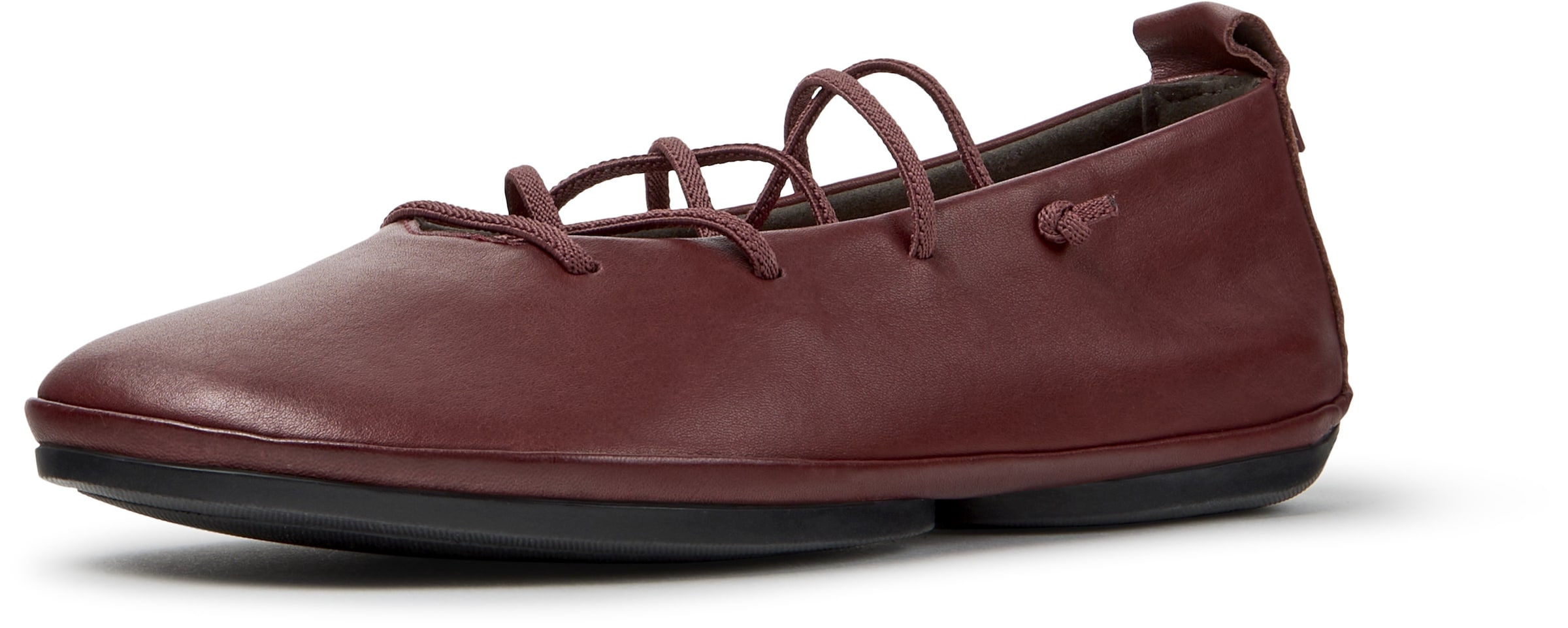 Ballerines à lanières 'Right Nina' CAMPER en rouge : devant