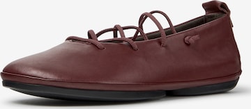 Ballerines à lanières 'Right Nina' CAMPER en rouge : devant