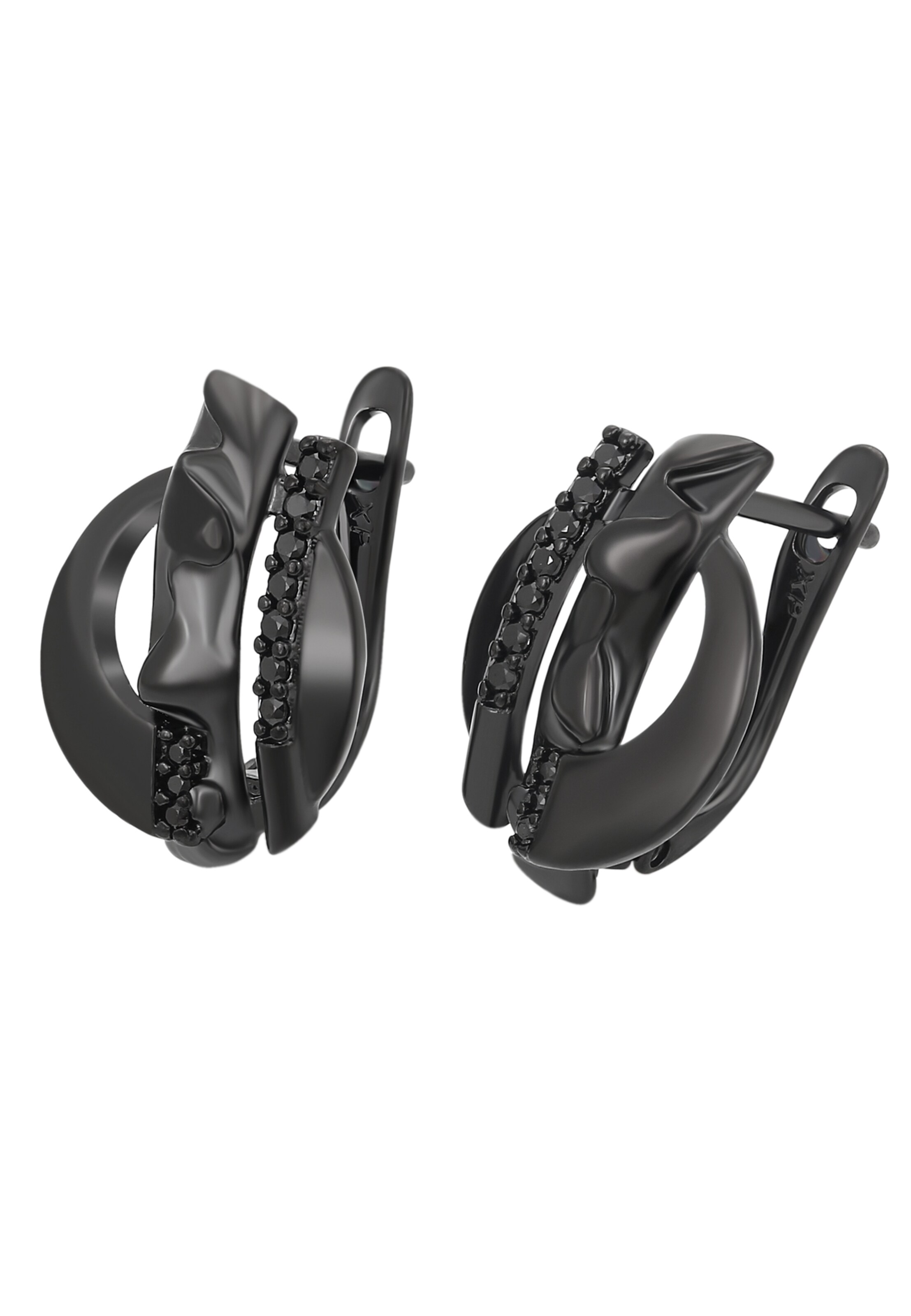 Gaya Ohrringe in Schwarz