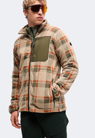 ICEPEAK Funktionele fleece-jas 'MARENGO' in Bruin