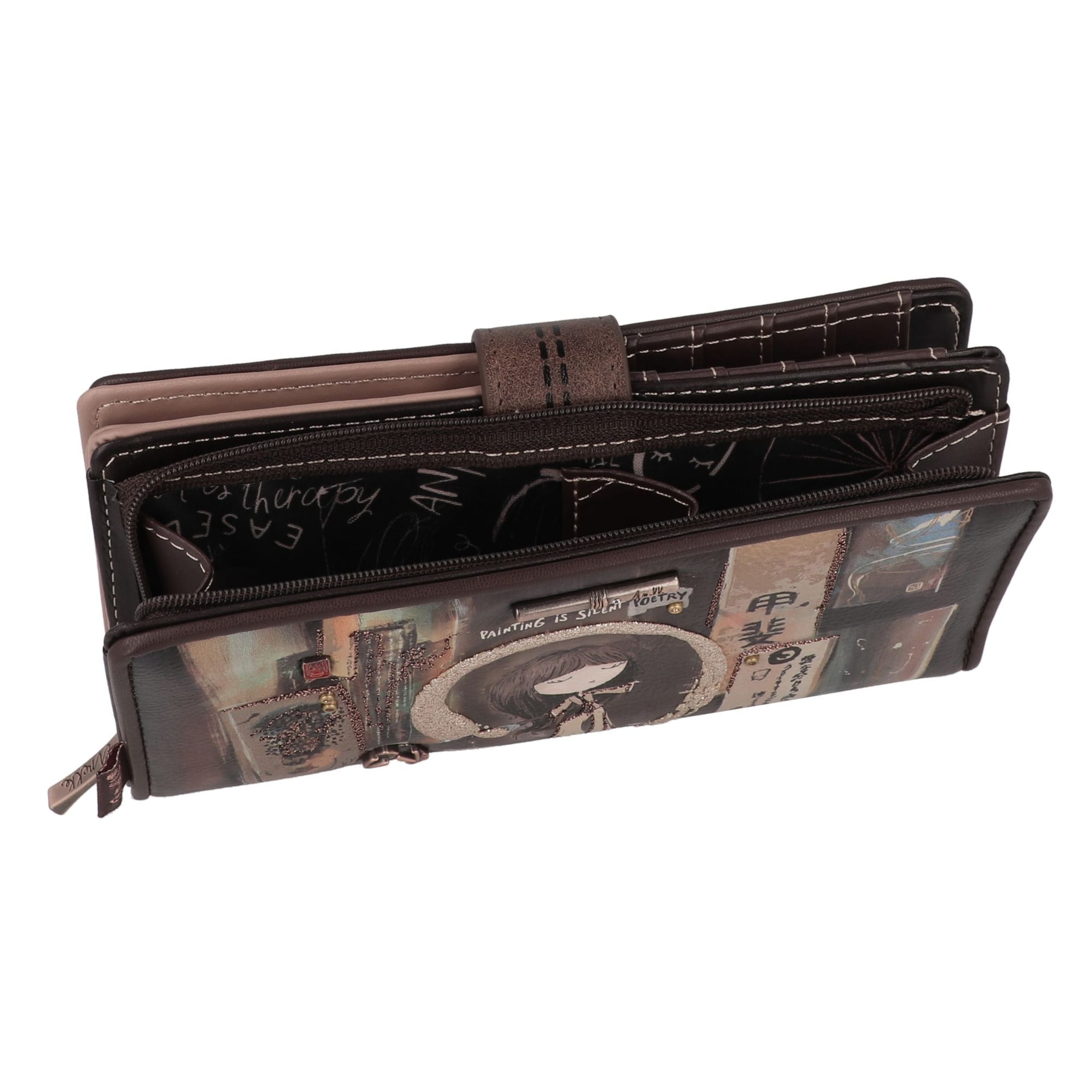 Anekke Wallet 'Rfid' in Brown