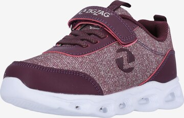 ZigZag Sneakers in Purple: front