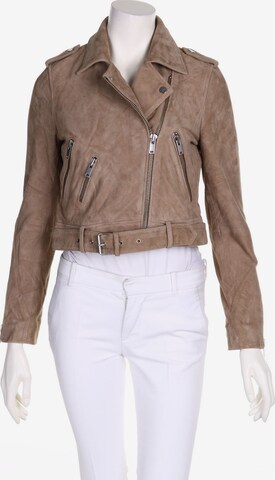 Navyboot Lederjacke XS in Beige: predná strana