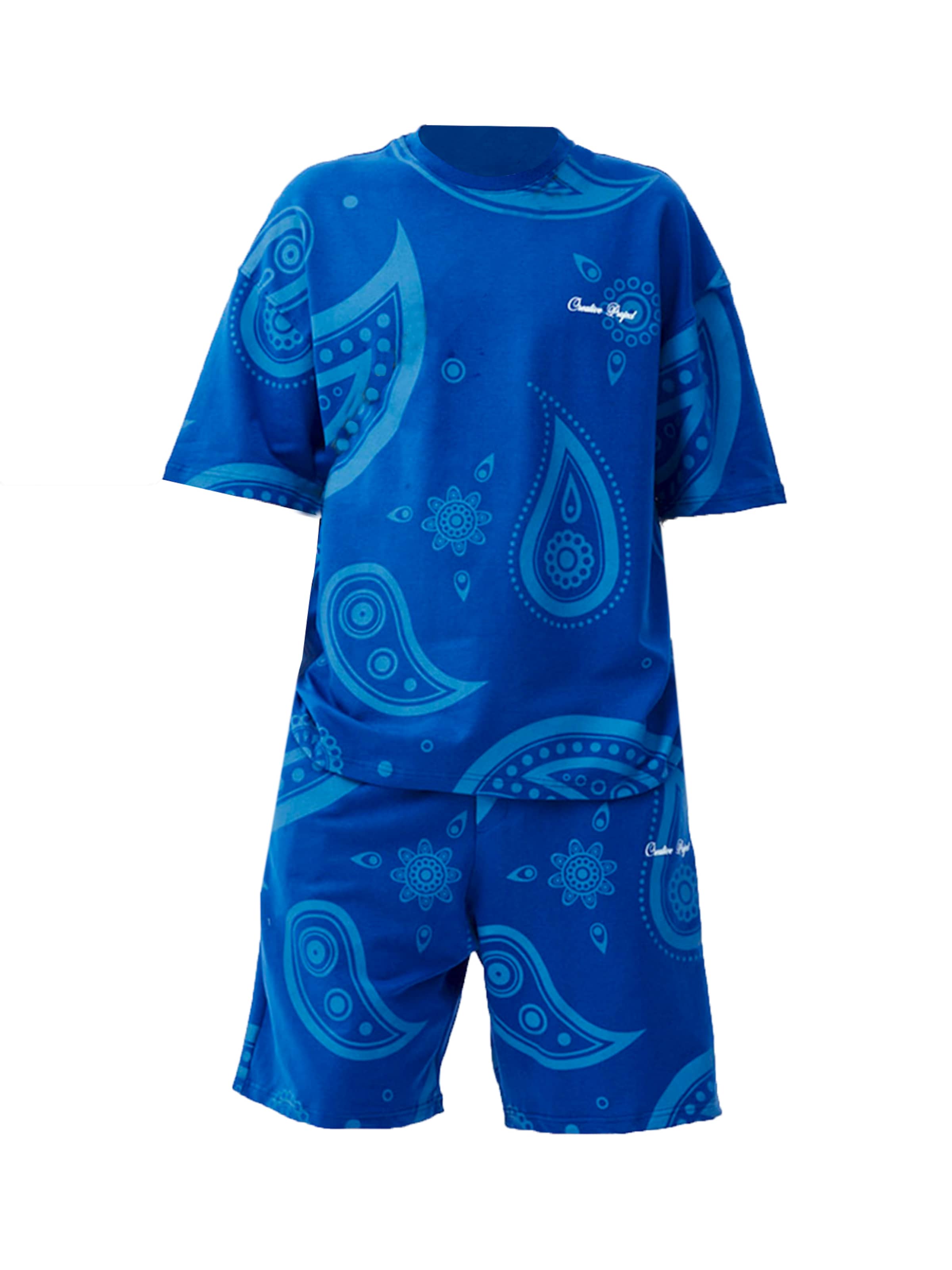 zils VAMOS CLO Platas staras Bikses 'Ardennes': no priekšpuses