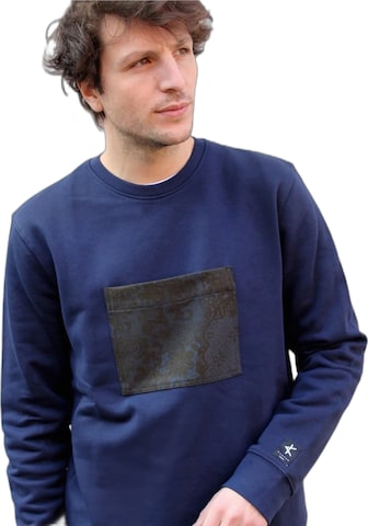 Kanten - Sudadera 'Sweatshirt Jiba' en azul: frente