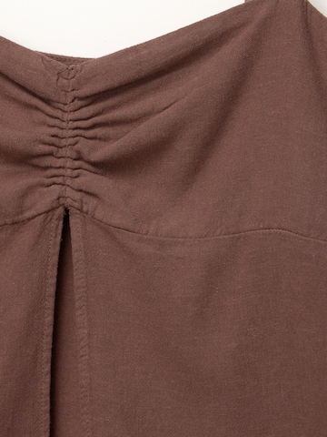 Haut Pull&Bear en marron