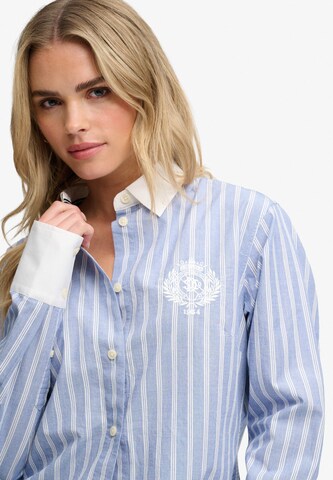 Superdry & Co Blouse in Blauw