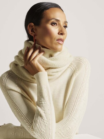 Pull-over MADELEINE en blanc