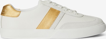 Lauren Ralph Lauren Matalavartiset tennarit 'BRAYLEE' värissä valkoinen: etupuoli