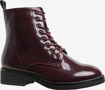 Urban Classics Lace-Up Ankle Boots in Red