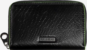 Pull&Bear Peněženka – černá: přední strana