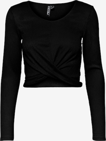 PIECES Shirt 'BIA' in Schwarz: predná strana