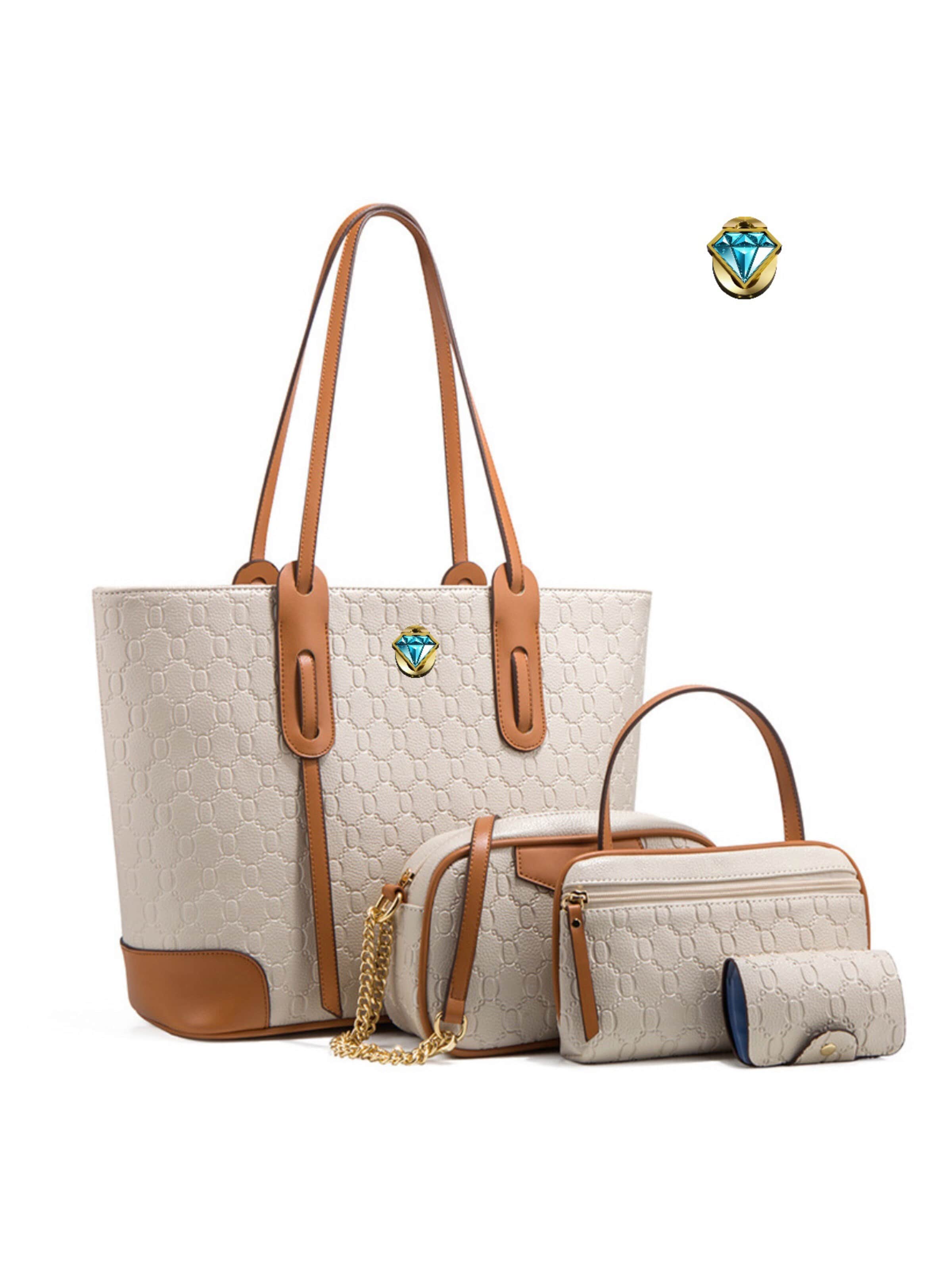 Elegon Handbag 'Model Marshall Islands' in Beige