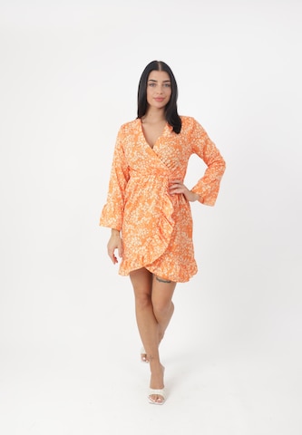 Elara Kleid in Orange