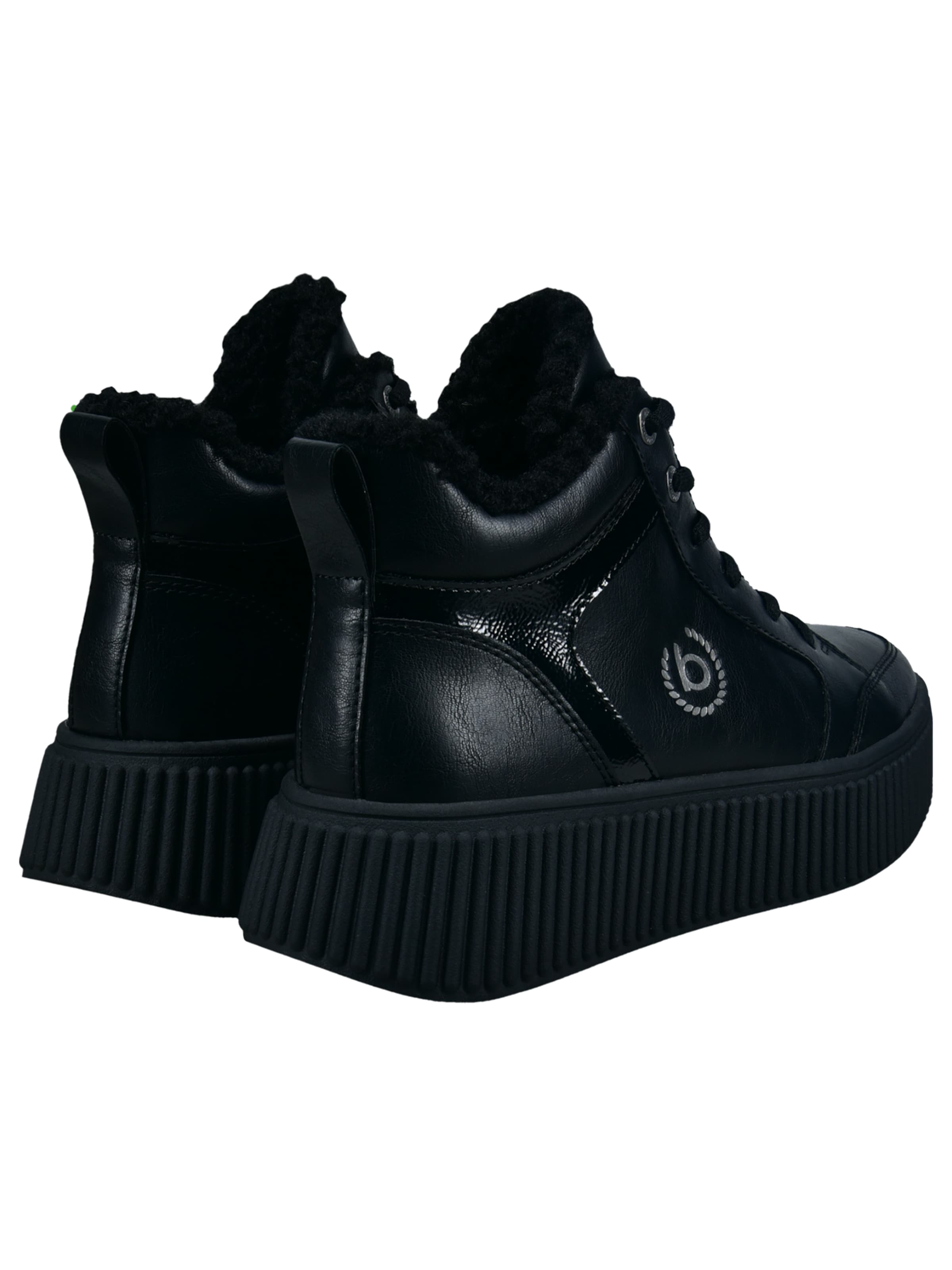 bugatti Hög sneaker i svart