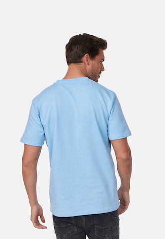 smiler. T-Shirt in Blau