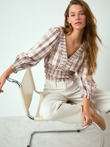Camicia da donna di Next in marrone: frontale