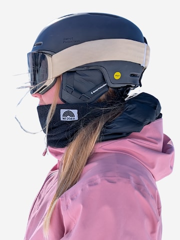 WESORA GmbH Schlauchschal 'Fleece Neckwarmer - All Black' in Schwarz