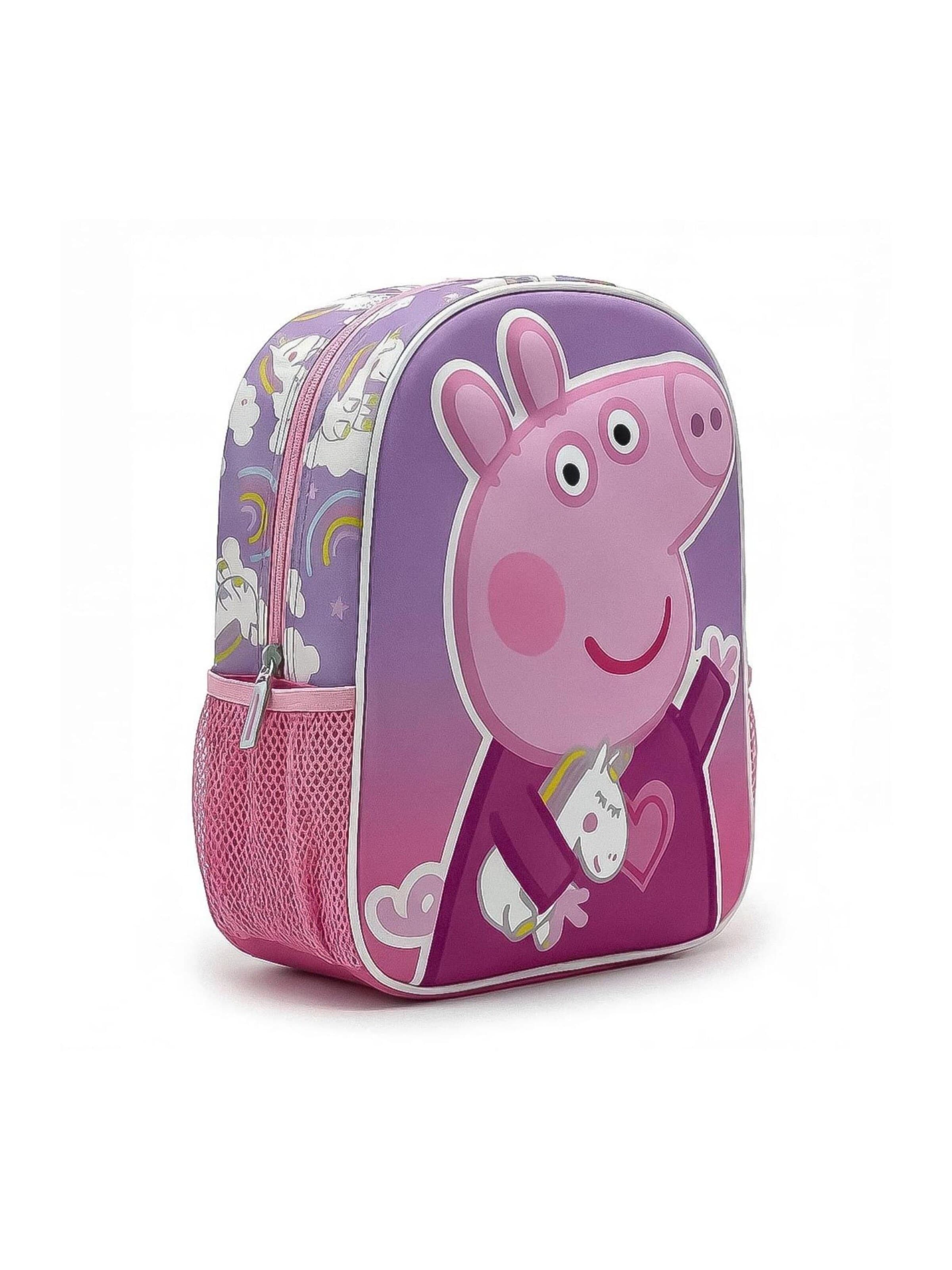 Cerdá Backpack 'Peppa Pig' in Purple: front