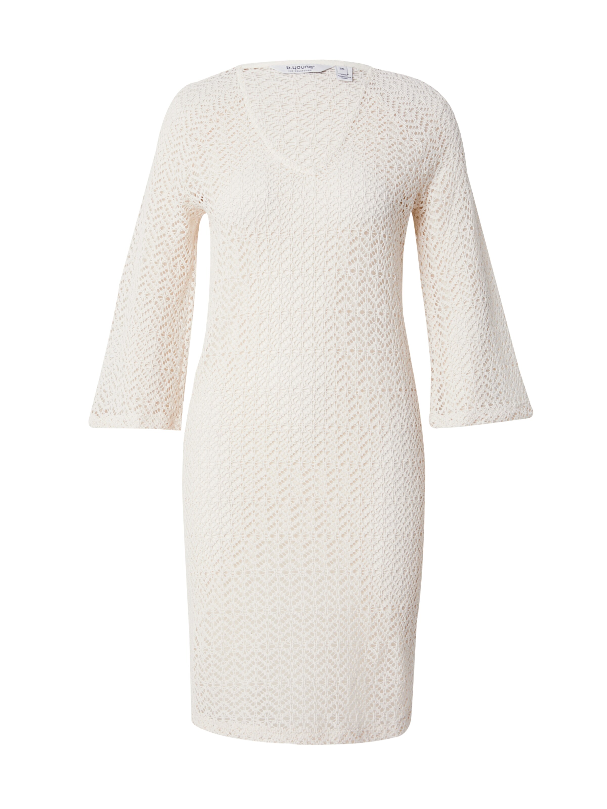 b.young Knitted dress 'MILON' in Beige: front