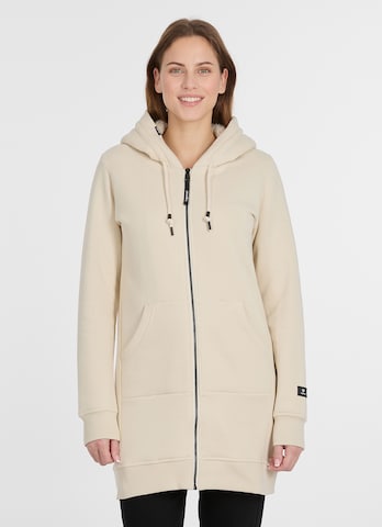 Ragwear Sweatjacke in Beige: Vorderseite