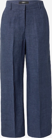 Pantaloni con piega frontale di Weekend Max Mara in blu: frontale