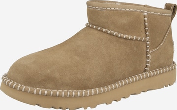 UGG Ботинки 'Classic Ultra Mini Botanic' в Коричневый: спереди