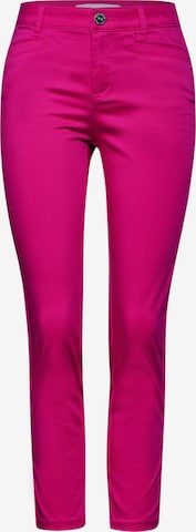 STREET ONE Chino Pants in Pink: front